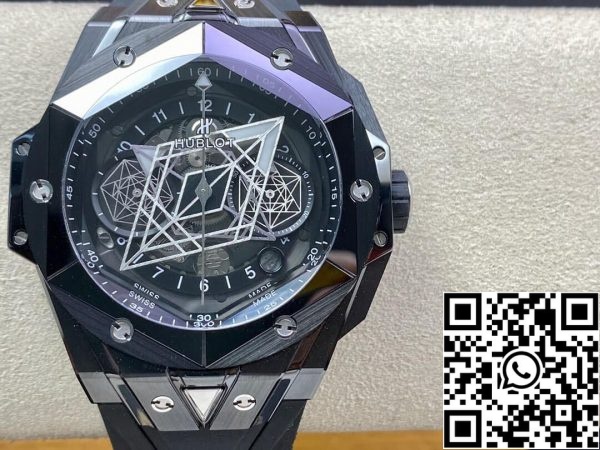 Hublot Big Bang Sang Bleu II 418 CX 1114 RX MXM20 1 1 Best Edition BB Factory Black Ceramics US Replica Watch 4367 Hublot Big Bang Sang Bleu II 418.CX.1114.RX.MXM20 1:1 Best Edition BBF Factory Black Ceramics