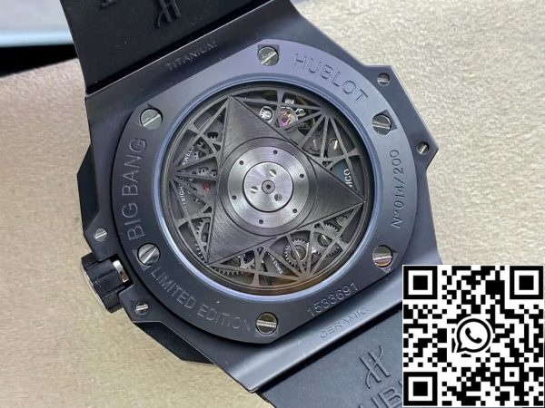 Hublot Big Bang Sang Bleu II 418 CX 1114 RX MXM20 1 1 Best Edition BB Factory Black Ceramics US Replica óra 4975 Hublot Big Bang Sang Bleu II 418.CX.1114.RX.MXM20 1:1 Best Edition BBF Factory Black Ceramics