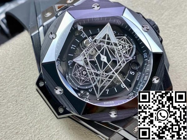 Hublot Big Bang Sang Bleu II 418 CX 1114 RX MXM20 1 1 Best Edition BB Factory Black Ceramics US Replica óra 5570 Hublot Big Bang Sang Bleu II 418.CX.1114.RX.MXM20 1:1 Best Edition BBF Factory Black Ceramics