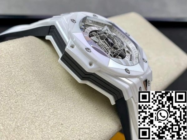 Hublot Big Bang Sang Bleu II 418 HX 2001 RX MXM21 1 1 Best Edition BB Factory White Ceramics US Replica Watch 5483 Hublot Big Bang Sang Bleu II 418.HX.2001.RX.MXM21 1:1 Best Edition BBF Factory White Ceramics