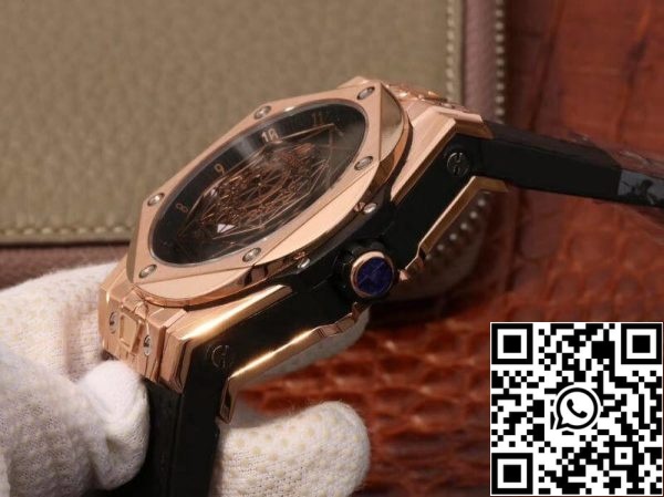 Hublot Big Bang Sang Bleu King Gold 415 OX 1118 VR MXM17 TMF Factory Mechanical Watches 1:1 Best Edition Swiss ETA1213 US Replica Watch 1068 Hublot Big Bang Sang Bleu King Gold 415.OX.1118.VR.MXM17 TMF Factory Mechanical Watches 1:1 Best Edition Swiss ETA1213