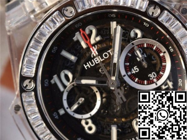 Hublot Big Bang Unico 411 JX 1170 RX Miesten kellot 1 1 Best Edition Sveitsin ETA1242 Musta kuminauha US Replica Watch 3610 Hublot Big Bang Unico 411.JX.1170.RX Miesten kellot 1:1 Best Edition Sveitsin ETA1242 Musta kuminauha