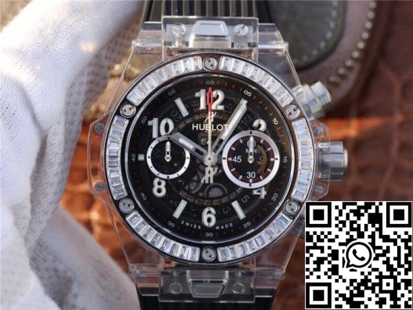 Hublot Big Bang Unico 411 JX 1170 RX férfi órák 1 1 Legjobb kiadás svájci ETA1242 fekete gumiszíj US Replica óra 5504 Hublot Big Bang Unico 411.JX.1170.RX férfi órák 1:1 Legjobb kiadás svájci ETA1242 fekete gumiszíj