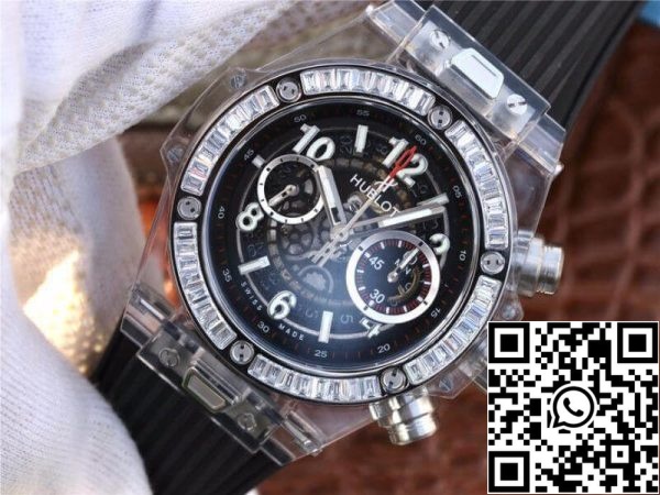 Hublot Big Bang Unico 411 JX 1170 RX Miesten kellot 1 1 Best Edition Sveitsin ETA1242 Musta kuminauha US Replica Watch 904 Hublot Big Bang Unico 411.JX.1170.RX Miesten kellot 1:1 Best Edition Sveitsin ETA1242 Musta kuminauha