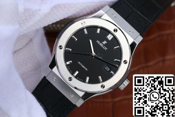 Hublot Classic Fusion 511 NX 1171 LR 1 1 Най-доброто издание JJ Factory Black Dial САЩ реплика часовник 1979 Hublot Classic Fusion 511.NX.1171.LR 1: 1 Най-доброто издание JJ Factory Black Dial