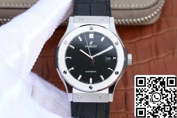 Hublot Classic Fusion 511 NX 1171 LR 1 1 Най-доброто издание JJ Factory Black Dial САЩ реплика часовник 4819 Hublot Classic Fusion 511.NX.1171.LR 1: 1 Най-доброто издание JJ Factory Black Dial