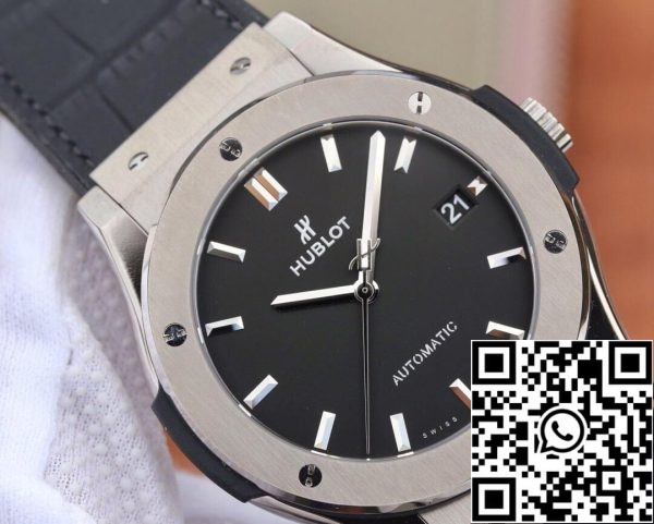 Hublot Classic Fusion 511 NX 1171 LR 1 Best Edition WWF Factory Black Dial US Replica Watch 2753 Hublot Classic Fusion 511.NX.1171.LR 1:1 Best Edition WWF Factory Black Dial