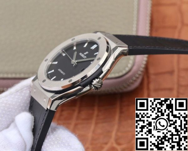 ساعة هوبلو كلاسيك فيوجن 511 NX 1171 LR 1171 LR 1: 1 Best Edition WWF Factory Black Dial US Replica 6846 ساعة Hublot Classic Fusion 511.NX.1171.LR 1: 1 Best Edition WWF Factory Black Dial