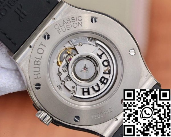 Hublot Classic Fusion 511 NX 1171 LR 1 1 Best Edition WWF Factory Black Dial US Replica Watch 8246 Hublot Classic Fusion 511.NX.1171.LR 1:1 Best Edition WWF Factory Black Dial