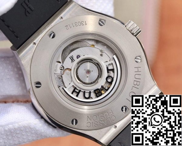 Hublot Classic Fusion 511 NX 1171 LR 1 1 Най-доброто издание WWF Фабрика черен циферблат САЩ реплика часовник 9200 Hublot Classic Fusion 511.NX.1171.LR 1: 1 Най-доброто издание WWF Фабрика черен циферблат