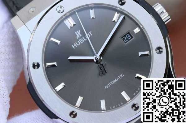 Hublot Classic Fusion 511 NX 7071 LR 1 1 Best Edition JJ Factory Titanium Metal US Replica Watch 7529 Hublot Classic Fusion 511.NX.7071.LR 1:1 Best Edition JJ Factory Titanium Metal