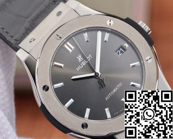 Hublot Classic Fusion 511 NX 7071 LR 1 Best Edition WWF Factory Titanium Metal US Replica Watch 8644 Hublot Classic Fusion 511.NX.7071.LR 1:1 Best Edition WWF Factory Titanium Metal