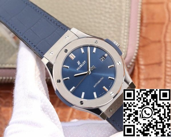 Hublot Classic Fusion 511 NX 7170 LR 1 1 Best Edition WWF Factory Titanium Metal US Replica Watch 6010 Hublot Classic Fusion 511.NX.7170.LR 1:1 Best Edition WWF Factory Titanium Metal