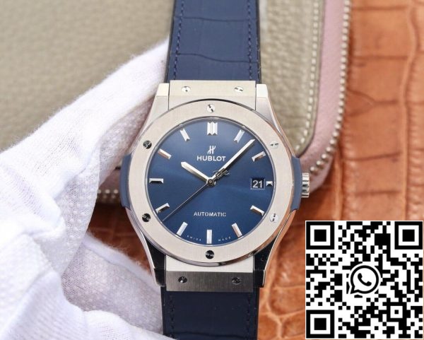 Hublot Classic Fusion 511 NX 7170 LR 1 1 Najlepsza edycja WWF Factory Titanium Metal US Replika zegarka 9148 Hublot Classic Fusion 511.NX.7170.LR 1:1 Najlepsza edycja WWF Factory Titanium Metal