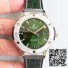 Hublot Classic Fusion 511 NX 8970 LR JJ Фабрика механични часовници 1 1 Най-доброто издание швейцарски ETA2892 зелен циферблат САЩ реплика часовник 2914 Hublot Classic Fusion 511.NX.8970.LR JJ Фабрика механични часовници 1: 1 Най-доброто издание швейцарски ETA2892 зелен циферблат