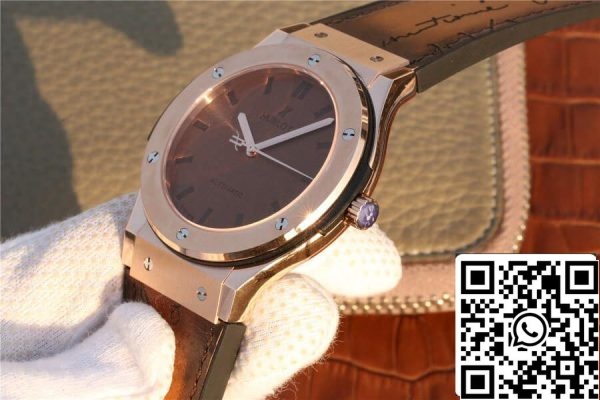 Hublot Classic Fusion 511 OX 0500 VR BER16 1 1 Best Edition TW Factory Cowhide Dial ΗΠΑ Replica ρολόι 1561 Hublot Classic Fusion 511.OX.0500.VR.BER16 1: 1 Best Edition TW Factory Cowhide Dial