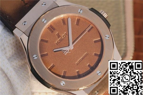 Hublot Classic Fusion 511 OX 0500 VR BER16 1 1 Best Edition TW Factory Cowhide Dial ΗΠΑ Replica ρολόι 3266 Hublot Classic Fusion 511.OX.0500.VR.BER16 1: 1 Best Edition TW Factory Cowhide Dial