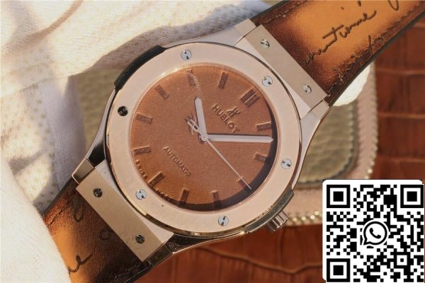 Hublot Classic Fusion 511 OX 0500 VR BER16 1 1 Best Edition TW Factory Cowhide Dial ΗΠΑ Replica ρολόι 4999 Hublot Classic Fusion 511.OX.0500.VR.BER16 1:1 Best Edition TW Factory Cowhide Dial