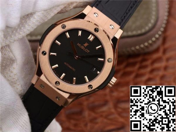 Hublot Classic Fusion 511 OX 1181 LR JJ Factory mehanske ure 1 1 Najboljša izdaja švicarski ETA2892 Black Dial ZDA replika Watch 1047 Hublot Classic Fusion 511.OX.1181.LR JJ Factory mehanske ure 1: 1 Best Edition švicarski ETA2892 Black Dial