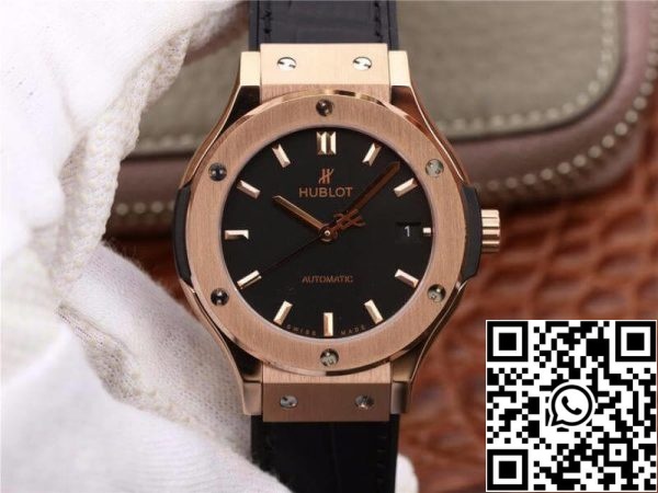 Hublot Classic Fusion 511 OX 1181 LR JJ Factory mehanske ure 1 1 Najboljša izdaja švicarski ETA2892 Black Dial ZDA replika Watch 7738 Hublot Classic Fusion 511.OX.1181.LR JJ Factory mehanske ure 1: 1 Best Edition švicarski ETA2892 Black Dial