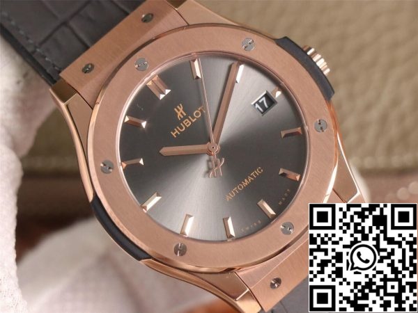 Hublot Classic Fusion 511 OX 7081 LR 1 1 Najboljša izdaja WWF Factory temno sivo Dial ZDA replika Watch 4192 Hublot Classic Fusion 511.OX.7081.LR 1: 1 Best Edition WWF Factory temno sivo Dial