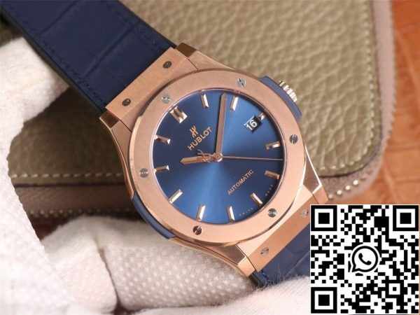 Hublot Classic Fusion 511 OX 7180 LR 1 1 Best Edition WWF Factory Rose Gold US Replica Watch 7490 Hublot Classic Fusion 511.OX.7180.LR 1:1 Best Edition WWF Factory Rose Gold