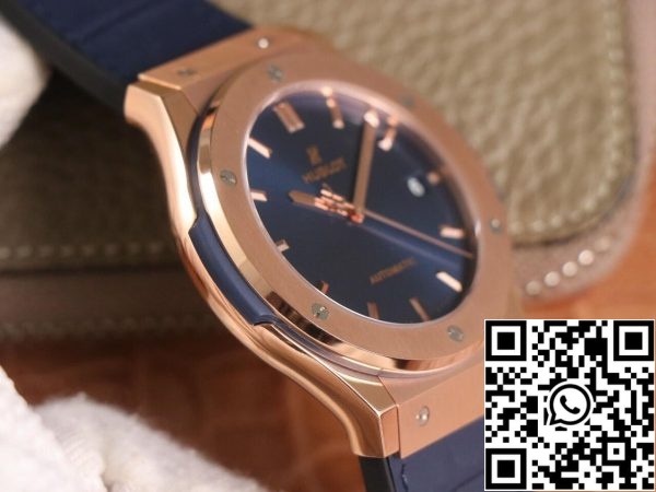 Hublot Classic Fusion 511 OX 7180 LR 1 1 Best Edition WWF Factory Rose Gold US Replica Watch 8327 Hublot Classic Fusion 511.OX.7180.LR 1:1 Best Edition WWF Factory Rose Gold