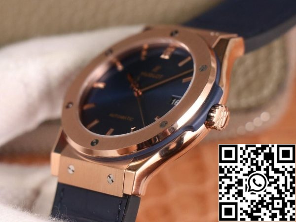 Hublot Classic Fusion 511 OX 7180 LR 1 1 Най-доброто издание WWF Фабрика розово злато САЩ реплика часовник 9289 Hublot Classic Fusion 511.OX.7180.LR 1: 1 Най-доброто издание WWF Фабрика розово злато