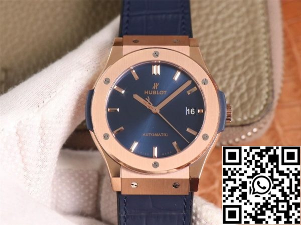 Hublot Classic Fusion 511 OX 7180 LR 1 1 Best Edition WWF Factory Rose Gold US Replica Watch 972 Hublot Classic Fusion 511.OX.7180.LR 1:1 Best Edition WWF Factory Rose Gold