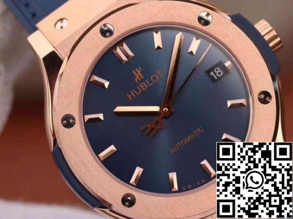 Hublot Classic Fusion 511 OX 7180 LR JJ Factory Men Watches 1 1 Best Edition Swiss ETA2892 Blue Dial US Replica Watch 7106 Hublot Classic Fusion 511.OX.7180.LR JJ Factory Men Watches 1:1 Best Edition Swiss ETA2892 Blue Dial