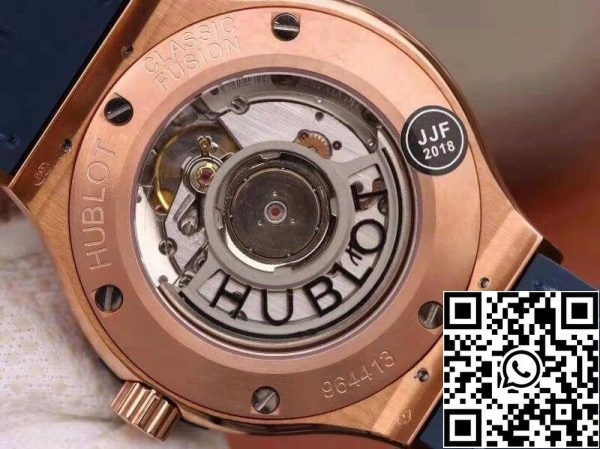 Hublot Classic Fusion 511 OX 7180 LR JJ Factory Férfi órák 1 1 Legjobb kiadás svájci ETA2892 kék számlap US Replica Watch 9303 Hublot Classic Fusion 511.OX.7180.LR JJ Factory Férfi órák 1:1 Legjobb kiadás svájci ETA2892 kék számlap