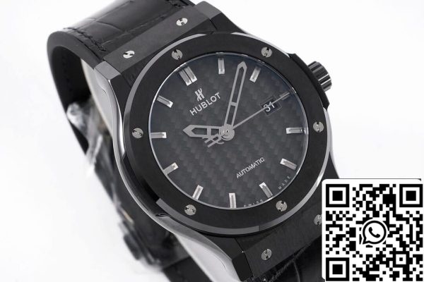 Hublot Classic Fusion 542 CM 1770 RX 1 1 Best Edition GS Factory Quadrante Nero Replica Orologio 6787 Hublot Classic Fusion 542.CM.1770.RX 1:1 Best Edition GS Factory Quadrante Nero