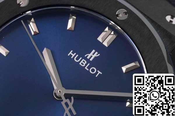 Hublot Classic Fusion 542 CM 7170 LR 1 1 Best Edition GS Factory Blue Dial US Replica óra 2806 Hublot Classic Fusion 542.CM.7170.LR 1:1 Best Edition GS Factory Blue Dial