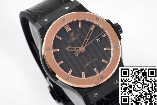 Hublot Classic Fusion 542 CO 1780 RX 1 1 Migliore edizione GS fabbrica lunetta oro rosa US Replica Orologio 7159 Hublot Classic Fusion 542.CO.1780.RX 1:1 Migliore edizione GS fabbrica lunetta oro rosa