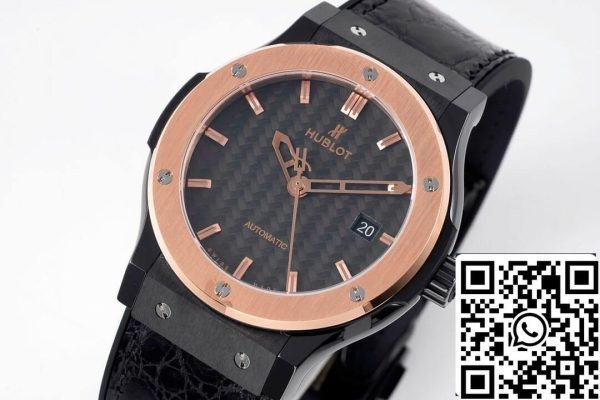 Hublot Classic Fusion 542 CO 1780 RX 1 1 Mejor Edición GS Fábrica Bisel de Oro Rosa EE.UU. Reloj Replica 7327 Hublot Classic Fusion 542.CO.1780.RX 1:1 Mejor Edición GS Fábrica Bisel de Oro Rosa