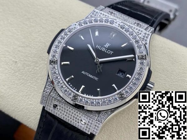 Hublot Classic Fusion 542 NX 1171 LR 1704 42MM 1 1 Best Edition HB Factory Diamond Bezel US Replica Watch 4907 Hublot Classic Fusion 542.NX.1171.LR.1704 42MM 1:1 Best Edition HB Factory Diamond Bezel