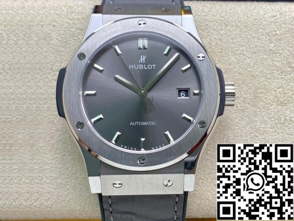 Hublot Classic Fusion 542 NX 7071 LR 42MM 1 1 Best Edition WWF Factory Grey Dial US Replica Watch 4310 Hublot Classic Fusion 542.NX.7071.LR 42MM 1:1 Best Edition WWF Factory Grey Dial