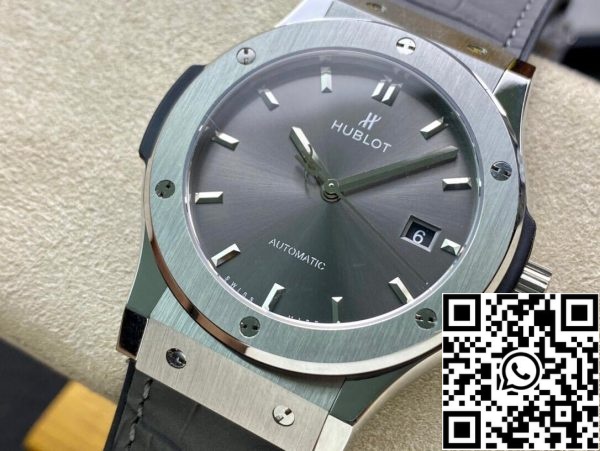 Hublot Classic Fusion 542 NX 7071 LR 42MM 1 1 Best Edition WWF Factory Grey Dial Replica Orologio 8123 Hublot Classic Fusion 542.NX.7071.LR 42MM 1:1 Best Edition WWF Factory Grey Dial