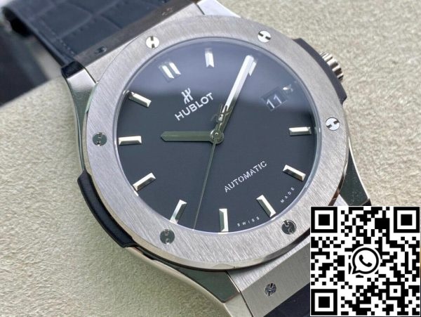 Hublot Classic Fusion 542 NX 7071 LR 42MM 1 Best Edition WWF Factory Grey Dial US Replica Watch 8658 Hublot Classic Fusion 542.NX.7071.LR 42MM 1:1 Best Edition WWF Factory Grey Dial