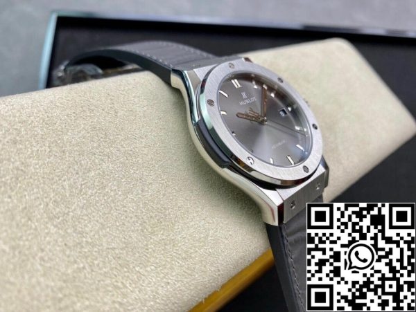 Hublot Classic Fusion 542 NX 7071 LR 42MM 1 1 Best Edition WWF Factory Grey Dial US Replica Watch 9306 Hublot Classic Fusion 542.NX.7071.LR 42MM 1:1 Best Edition WWF Factory Grey Dial