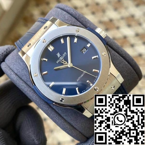 Hublot Classic Fusion 542 NX 7170 LR 42MM 1 1 Najboljša izdaja APS Factory Blue Dial ZDA replika Watch 3550 Hublot Classic Fusion 542.NX.7170.LR 42MM 1: 1 Best Edition APS Factory Blue Dial