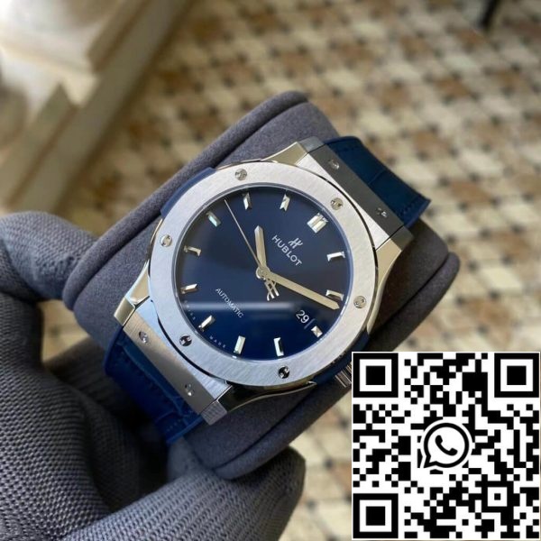 Hublot Classic Fusion 542 NX 7170 LR 42MM 1 1 Najboljša izdaja APS Factory Blue Dial ZDA replika Watch 9354 Hublot Classic Fusion 542.NX.7170.LR 42MM 1: 1 Best Edition APS Factory Blue Dial