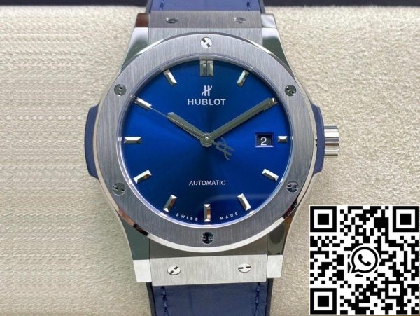 Hublot Classic Fusion 542 NX 7170 LR 42MM 1 1 Najboljša izdaja WWF Factory Blue Dial ZDA replika Watch 3341 Hublot Classic Fusion 542.NX.7170.LR 42MM 1: 1 Best Edition WWF Factory Blue Dial