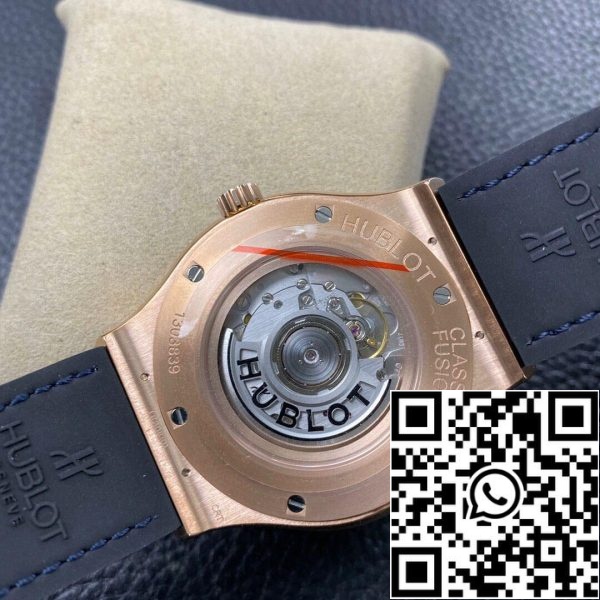 Hublot Classic Fusion 542 OX 7180 LR 42MM 1 1 Best Edition WWF Factory Rose Gold US Replica Watch 7825 Hublot Classic Fusion 542.OX.7180.LR 42MM 1:1 Best Edition WWF Factory Rose Gold