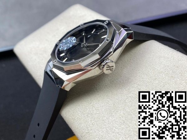 Hublot Classic Fusion 550 NS 1800 RX ORL19 1 1 Най-доброто издание APS фабрика черен циферблат САЩ реплика часовник 2355 Hublot Classic Fusion 550.NS.1800.RX.ORL19 1: 1 Най-доброто издание APS фабрика черен циферблат