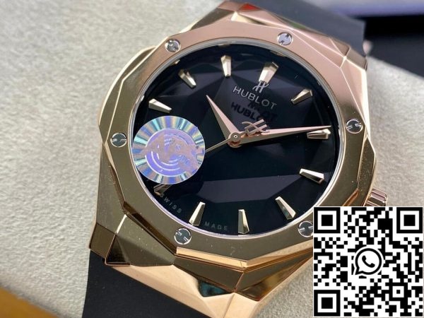 Hublot Classic Fusion 550 OS 1800 RX ORL19 1 1 Най-доброто издание APS Factory Black Dial САЩ реплика часовник 1750 Hublot Classic Fusion 550.OS.1800.RX.ORL19 1: 1 Най-доброто издание APS Factory Black Dial