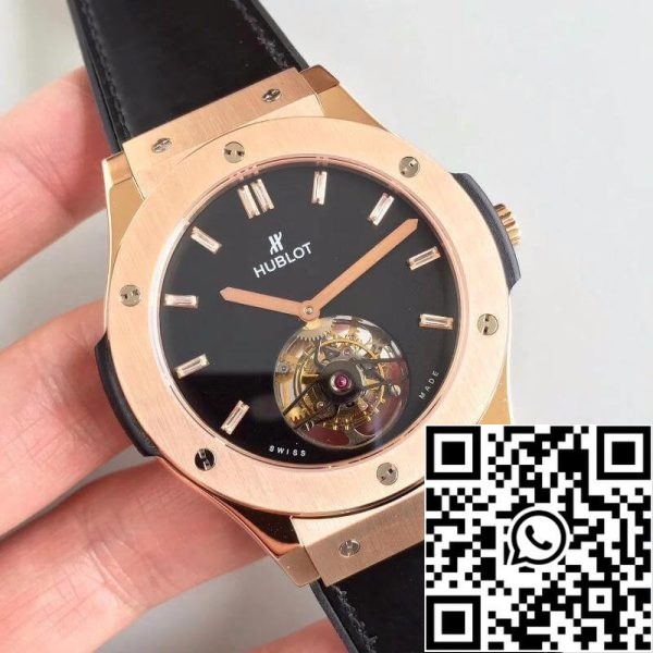 Hublot Classic Fusion Tourbillon 505 OX 1180 LR Heren Horloges 1 1 Best Edition Zwitsers Tourbillon Zwarte Wijzerplaat US Replica Watch 6391 Hublot Classic Fusion Tourbillon 505.OX.1180.LR Heren Horloges 1:1 Best Edition Zwitsers Tourbillon Zwarte Wijzerplaat