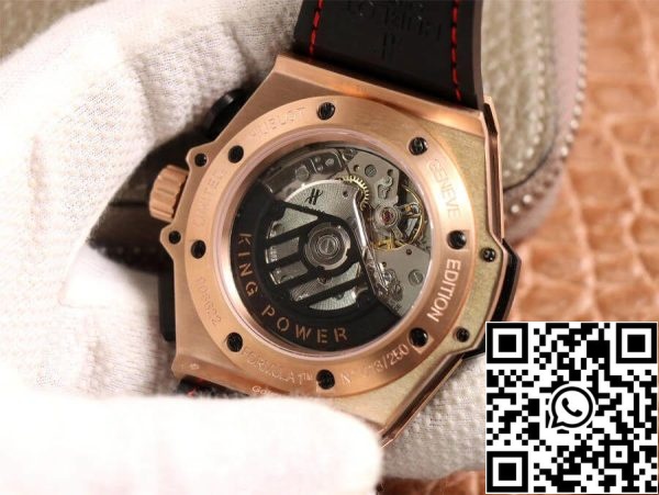 Hublot King Power 703 ZM 1123 NR FMO10 1 1 Mejor Edición V6 Fábrica de Oro Rosa EE.UU. Reloj Replica 3453 Hublot King Power 703.ZM.1123.NR.FMO10 1:1 Mejor Edición V6 Fábrica de Oro Rosa