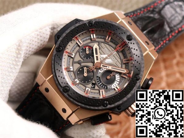 Hublot King Power 703 ZM 1123 NR FMO10 1 1 Best Edition V6 Factory Rose Gold US Replica Watch 523 Hublot King Power 703.ZM.1123.NR.FMO10 1:1 Best Edition V6 Factory Rose Gold 1:1 Best Edition V6 Factory Rose Gold