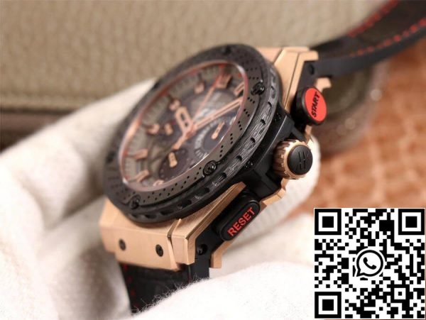 Hublot King Power 703 ZM 1123 NR FMO10 1 1 Best Edition V6 Factory Rose Gold US Replica Watch 7385 Hublot King Power 703.ZM.1123.NR.FMO10 1:1 Best Edition V6 Factory Rose Gold 1:1 Best Edition V6 Factory Rose Gold